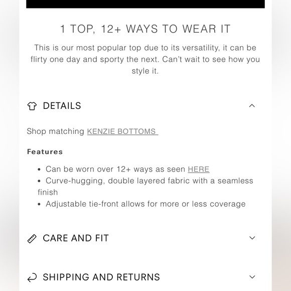 437 Kenzie top in leopard - Picture 7 of 7